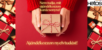 Ajándékozzon nyelvtudást Karácsonyra!