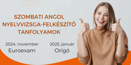 Szombati angol nyelvvizsga-felkészítő tanfolyamok